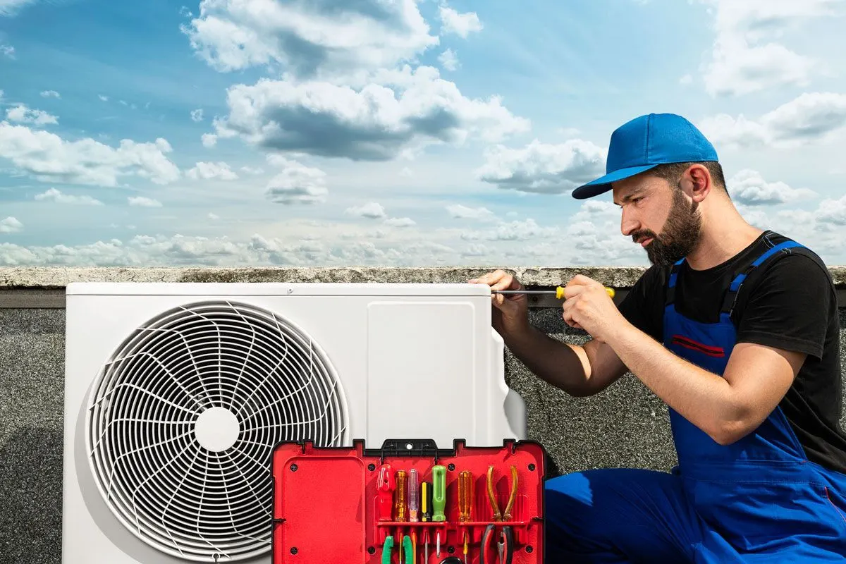 Light commercial HVAC equipment service for Southern Illinois businesses
